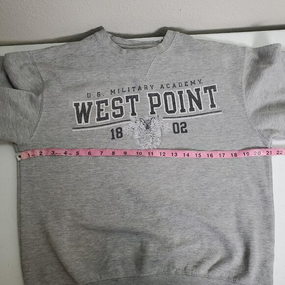 West Point Military Academy Gear for Sports Tag Sweatshirt Gray Size S - Picture 6 of 7